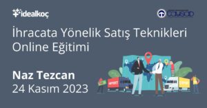 İhracata Yönelik Satış Teknikleri