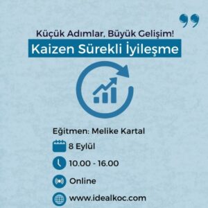 Kaizen – Sürekli İyileştirme Online Eğitimi