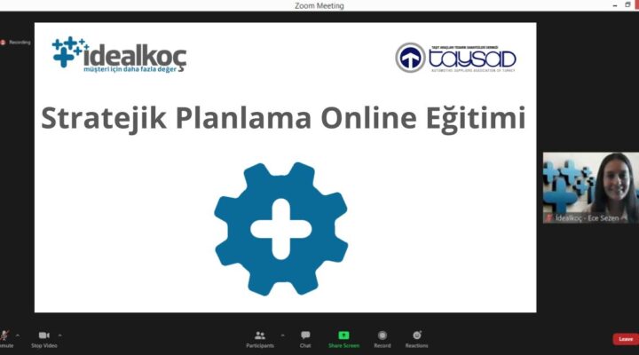 idealkoc-stratejik-planlama-online-egitimi-yapildi